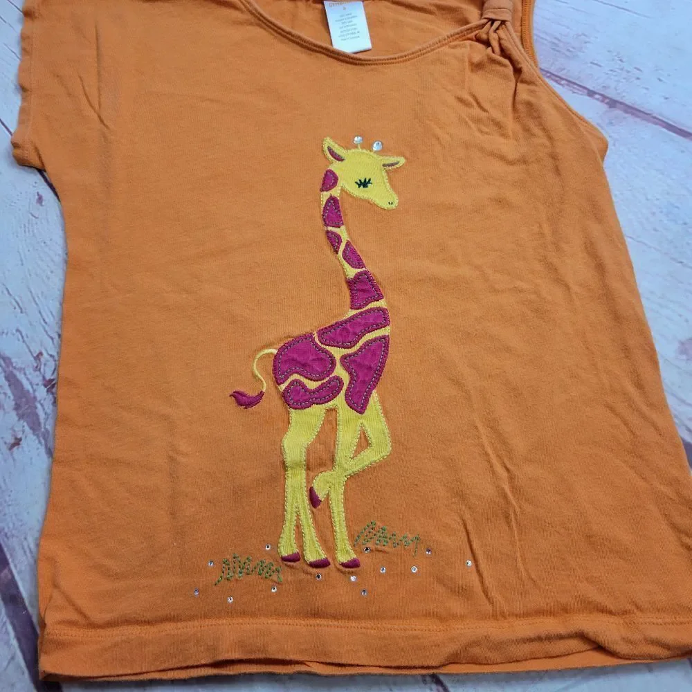 Gymboree giraffe shirt 9